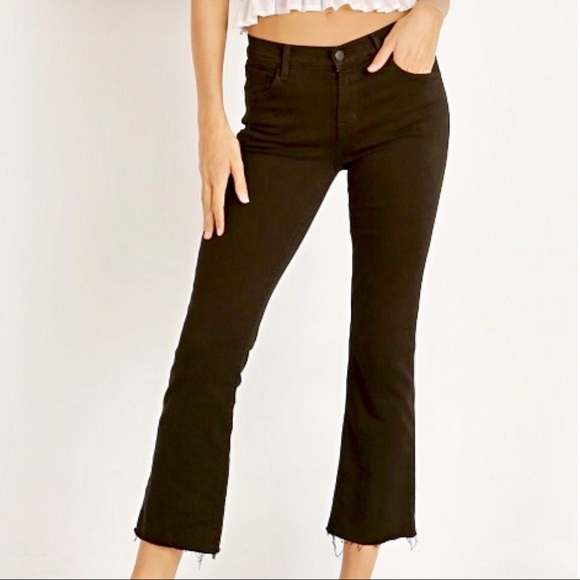 J-Brand Selena Mid-rise Crop, Worn Once, Sz 30 - Picture 3 of 7